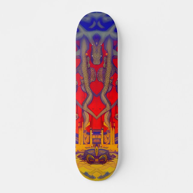 Psychedelic Dreamland Skateboard (Front)