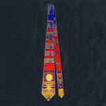 Psychedelic Dreamland Tie<br><div class="desc">Artwork by Brady Arnold</div>