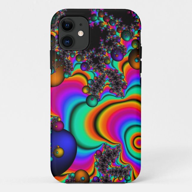 psychedelic dreams iphone case (Back)