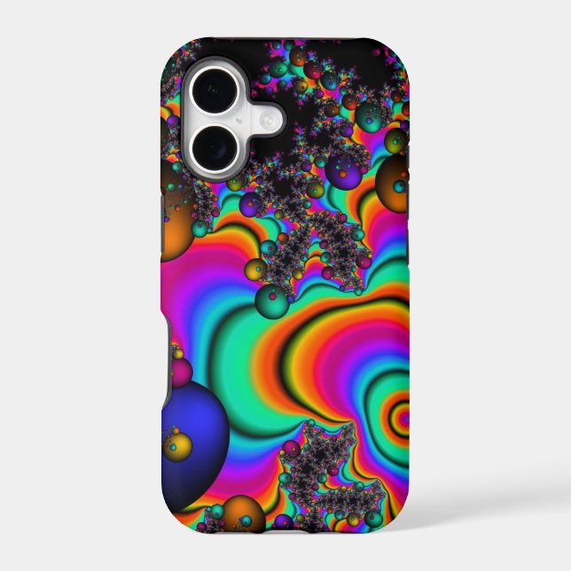 psychedelic dreams iphone case (Back)