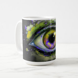 Psychedelic Eye Art Coffee Mug