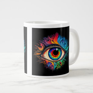 Psychedelic Eye Jumbo Mug