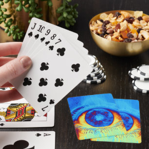 Psychedelic Eye Playing Cards