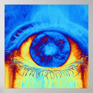 Psychedelic Eye Poster