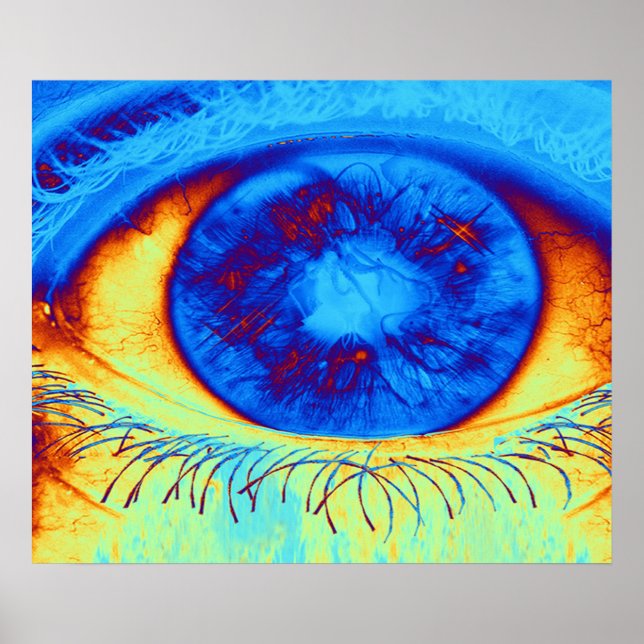 Psychedelic Eye Poster (Front)
