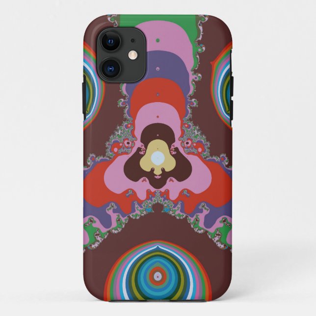 Psychedelic Eyes Case-Mate iPhone Case (Back)