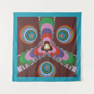 Psychedelic Eyes Tapestry