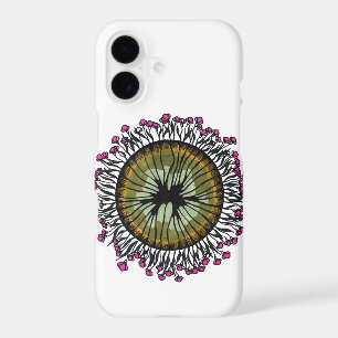 Psychedelic Floral Mandala Eye Phone Case Trippy