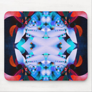 Psychedelic Flower Inner Light Mousepad