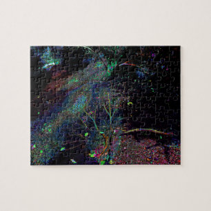 Psychedelic Forest... Jigsaw Puzzle