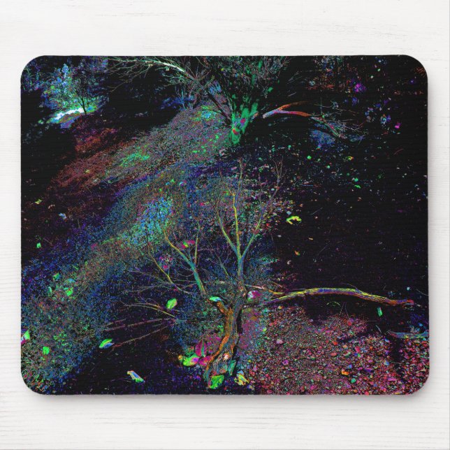 Psychedelic Forest.... Mouse Pad (Front)