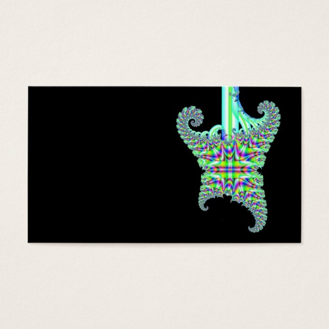 Psychedelic fractal guitar (Front)