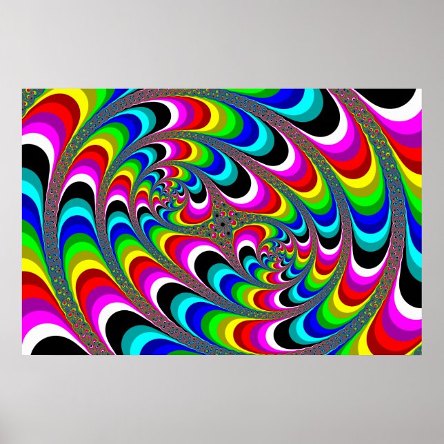 Psychedelic - Fractal Poster (Front)