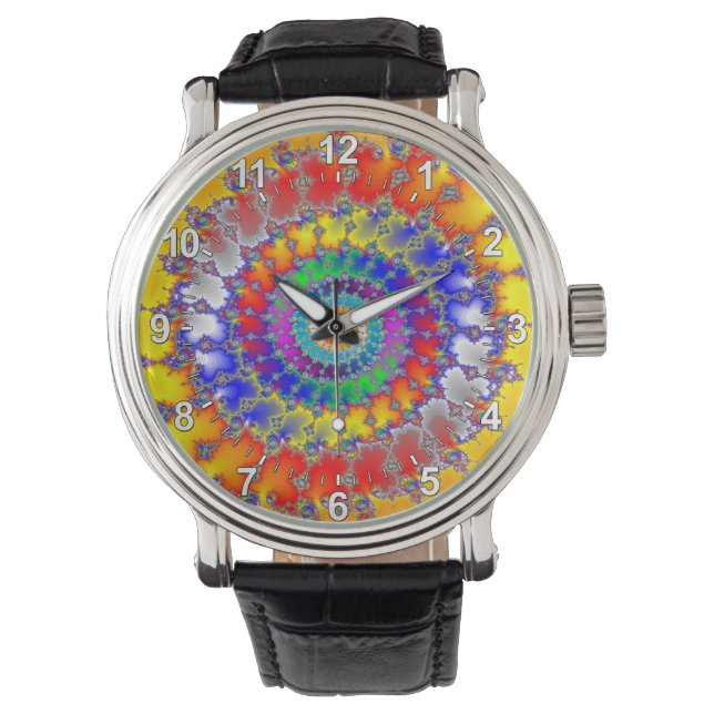 Psychedelic Fractal Watch (Front)