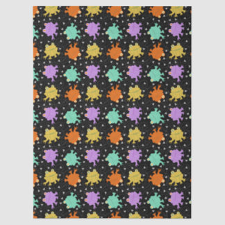 Psychedelic Frogs Multicolored tissue paper