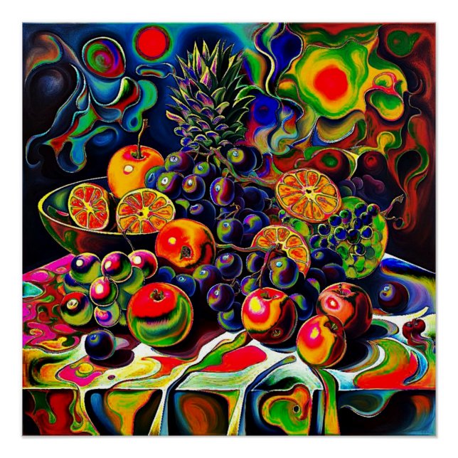 Psychedelic Fruit 4 Poster (Front)