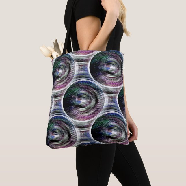 Psychedelic Fun.... Tote Bag (Close Up)