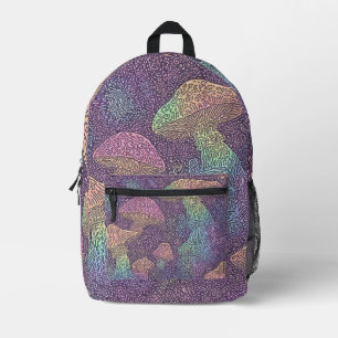 Psychedelic Fungi Galaxy - Backpack