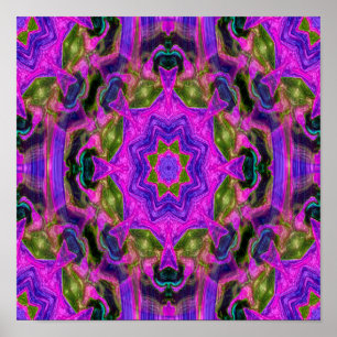 Psychedelic Garden.... Poster