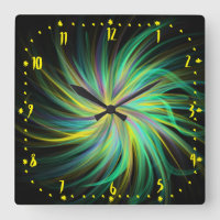 Psychedelic Green Funky Jazzy Trippy Abstract Art