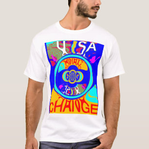 Psychedelic Groove: Pop Art Abstract Energy T-Shirt