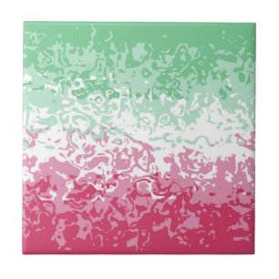 Psychedelic Groovy Abstract Abrosexual Pride Flag Ceramic Tile