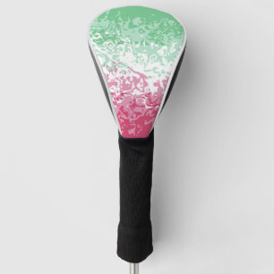 Psychedelic Groovy Abstract Abrosexual Pride Flag Golf Head Cover