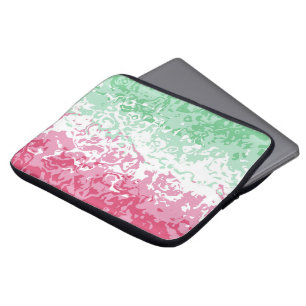 Psychedelic Groovy Abstract Abrosexual Pride Flag Laptop Sleeve