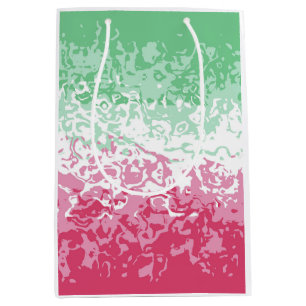 Psychedelic Groovy Abstract Abrosexual Pride Flag Medium Gift Bag