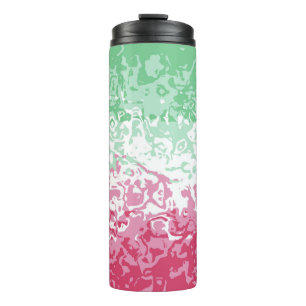 Psychedelic Groovy Abstract Abrosexual Pride Flag Thermal Tumbler