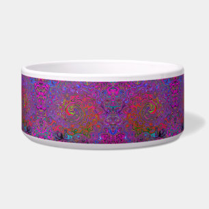 Psychedelic Groovy Magenta Retro Liquid Swirl