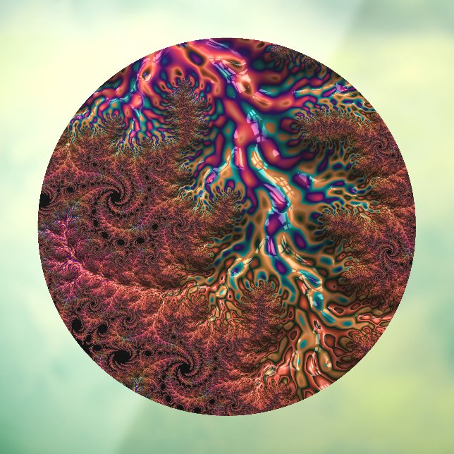 Psychedelic Groovy Trippy Funky Colourful Fractal (Sheet 3)