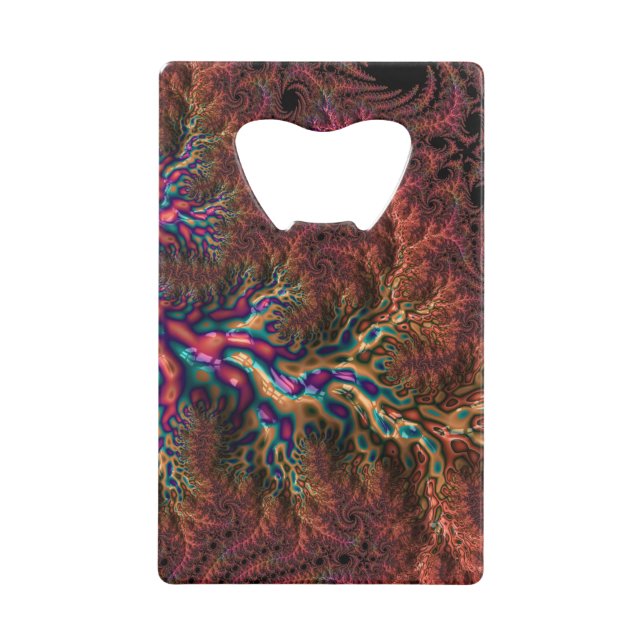 Psychedelic Groovy Trippy Funky Colourful Fractal (Front)