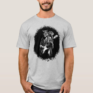 Psychedelic Guitar Squirrel - Funny Vintage Rock T-Shirt