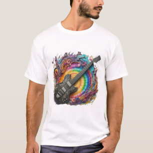 Psychedelic Guitar Vibes T-Shirt