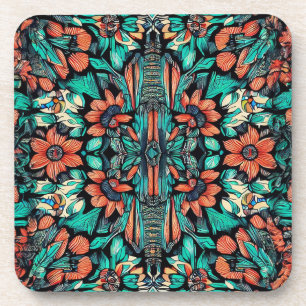 Psychedelic Hawaiian Coaster