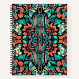 Psychedelic Hawaiian Notebook