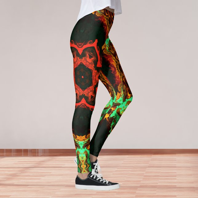 Psychedelic Hippie Leggings (Creator Uploaded)