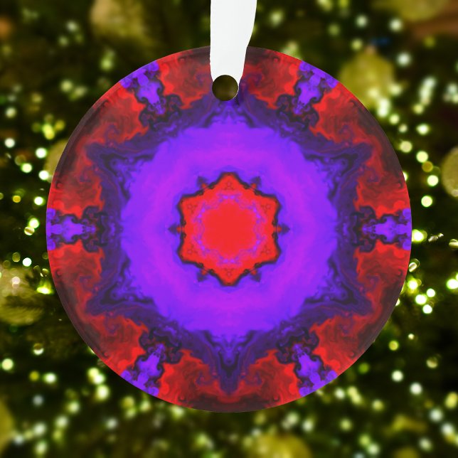 Psychedelic Hippie Ornament (Creator Uploaded)