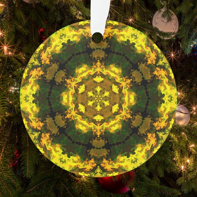 Psychedelic Hippie Ornament (Creator Uploaded)
