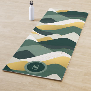 Psychedelic Hippie Rainbow Mushroom Yoga Mat