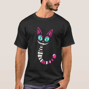 Psychedelic Hypnotic Cat Funny Cats Kitten Lover C T-Shirt