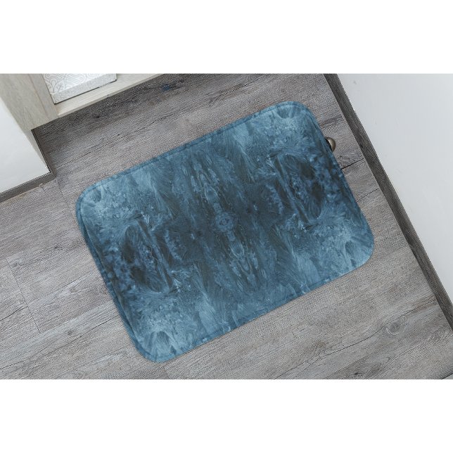 Psychedelic Ice pattern  Bath Mat (Creator Uploaded)