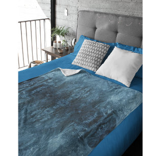 Psychedelic Ice pattern  Fleece Blanket