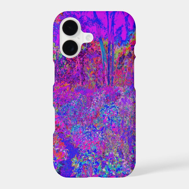 Psychedelic Impressionistic Purple Landscape (Back)
