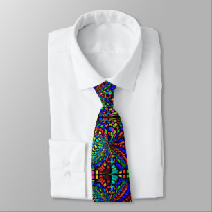 Psychedelic Kaleidoscope Tie