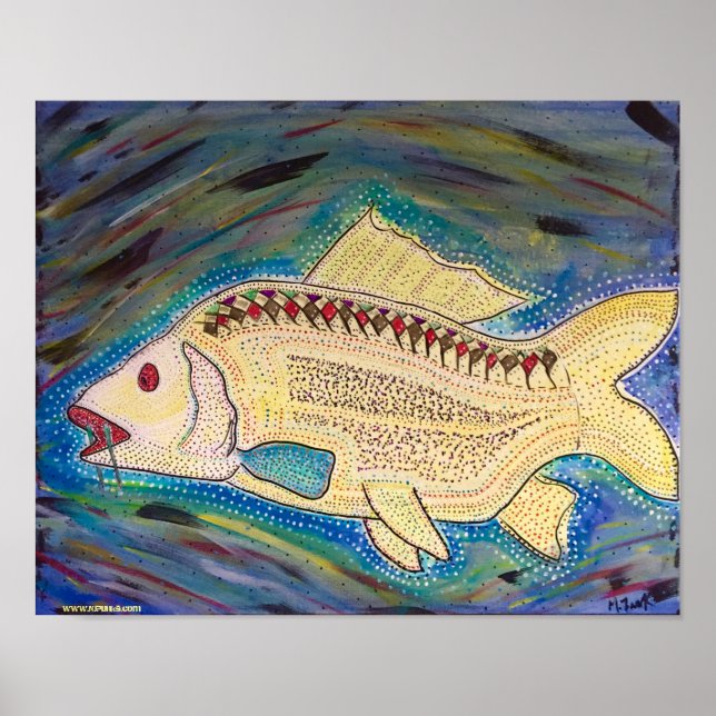 Psychedelic Karp Poster (Front)