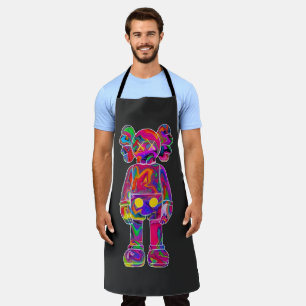 Psychedelic Kaw Apron