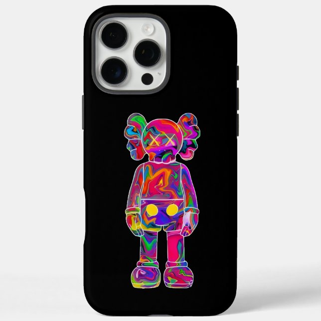 Psychedelic Kaw Case-Mate iPhone Case (Back)