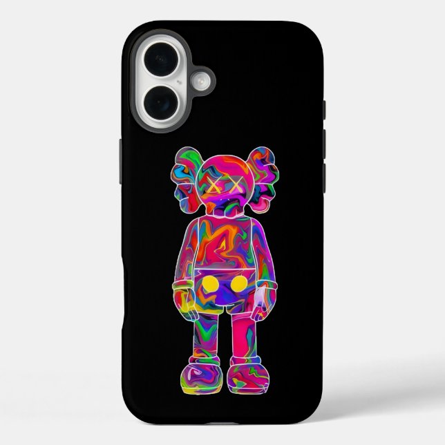 Psychedelic Kaw Case-Mate iPhone Case (Back)